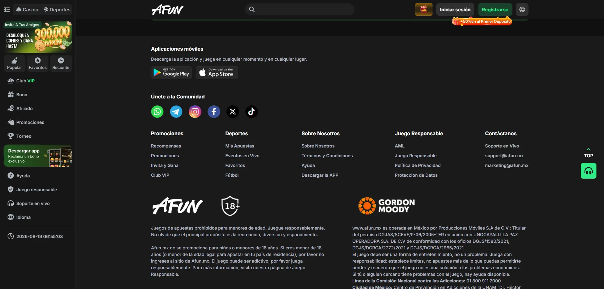 Métodos de pago en AFUN Casino — SPEI, OXXO y criptomonedas